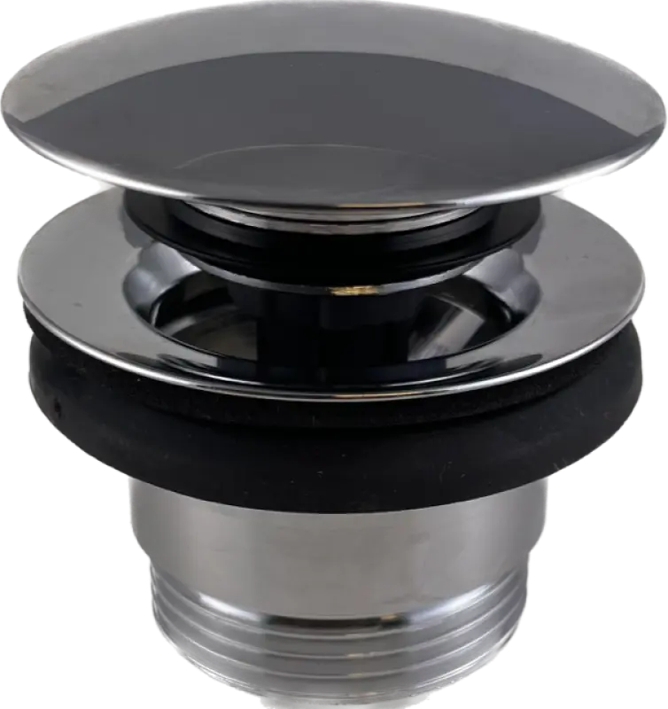 PB Unix umivalniški čep 1 1/4 zaprt push up click clack krom 1208953283