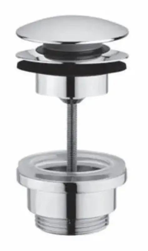 PB Unix umivalniški čep 1 1/4 zapirljiv push up click clack nerjaveče jeklo 1208953285