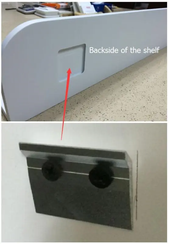 Solid-S Planchet Ploščata bela košara za tuš 120 x 12 cm iz kompozitnega materiala, vključno s skritim pritrdilnim sistemom 1208953449