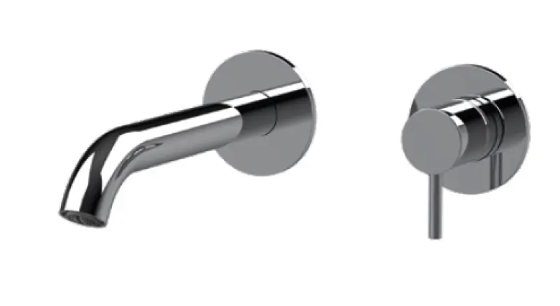 SB Round vgradna umivalniška armatura krom 162 mm