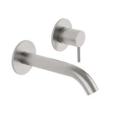 SB Round 316 vgradna umivalniška mešalna armatura iz nerjavečega jekla 132 mm