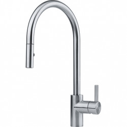 Franke Keukenarmatuur Eos Neo met uittrekbare sproeikop volledig RVS 115.0590.045