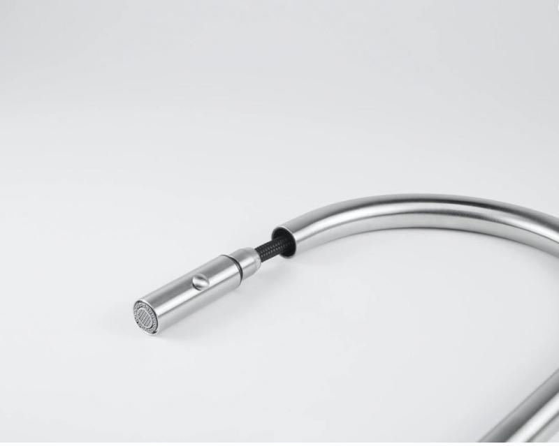 Franke Keukenarmatuur Eos Neo met uittrekbare sproeikop volledig RVS 115.0590.045