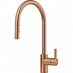 Franke bakrena kuhinjska pipa Eos Neo z izvlečno pršno glavo pvd copper 115.0628.254