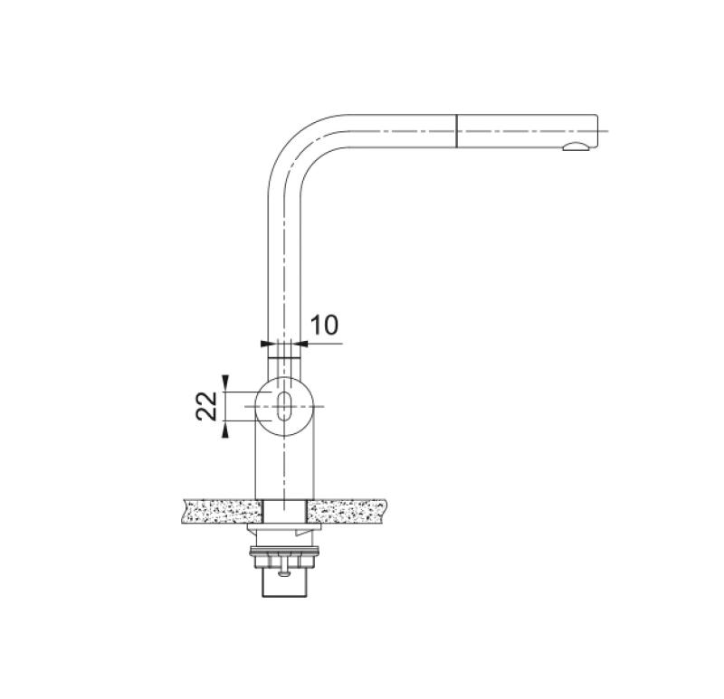 Franke krtačeni črni senzorski kuhinjski pipa Atlas Neo z izvlečno cevjo 115.0625.527