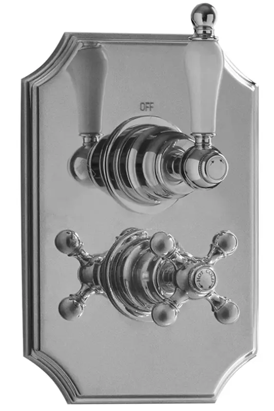 PB classic klasični nostalgični vgradni termostat z izmenjevalnikom krom 1208953839