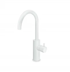 Waterevolution Flow umivalniška pipa visok model mat bela T1121FUBR