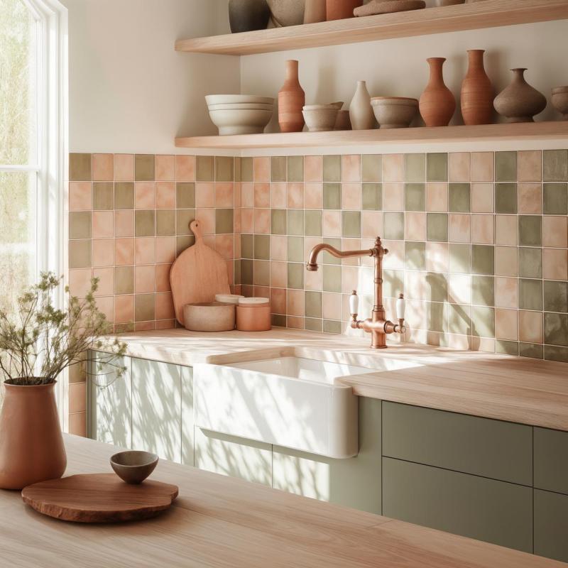 PB Nostalgijski klasični rustikalni kuhinjski pipa Baker z belimi ročaji 1208953914