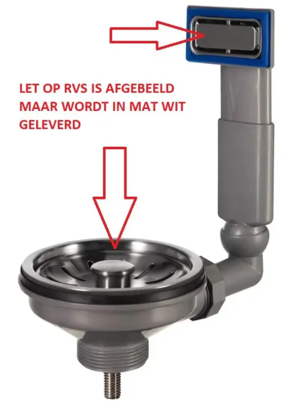 Lorreine pomivalno korito Korfplugset mat bela z prelivom 1208954014