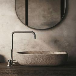 Waterevolution Flow 2-luknjasta umivalniška pipa z visokim izlivom 222 krom T122H01