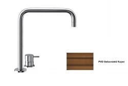 Waterevolution Flow 2-luknjasta umivalniška armatura visoka izliv 222 PVD Brušeni Baker T122HCPE