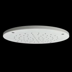 SB Rubinetterie mat bela corian solid surface vgrajena okrogla deževna prha stropna glava 30 cm 1208954156
