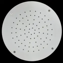 SB Rubinetterie mat bela corian solid surface vgrajena okrogla deževna prha stropna glava 30 cm 1208954156