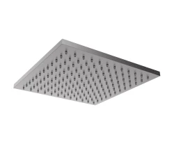 SB Square 316 Deževna prha nadglavna prha 30x30cm masivno 316 brušeno nerjaveče jeklo