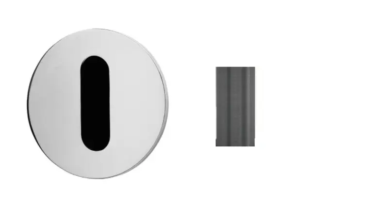 Waterevolution Flow vgradna umivalniška armatura z infrardečim senzorjem na električno omrežje PVD gun metal T118EEGME