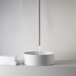 Waterevolution Flow stropno pipo za umivalnik v celoti iz nerjavečega jekla T1678IE