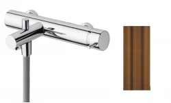Waterevolution Flow badmengkraan met handdoucheset PVD geborsteld koper T130CPE