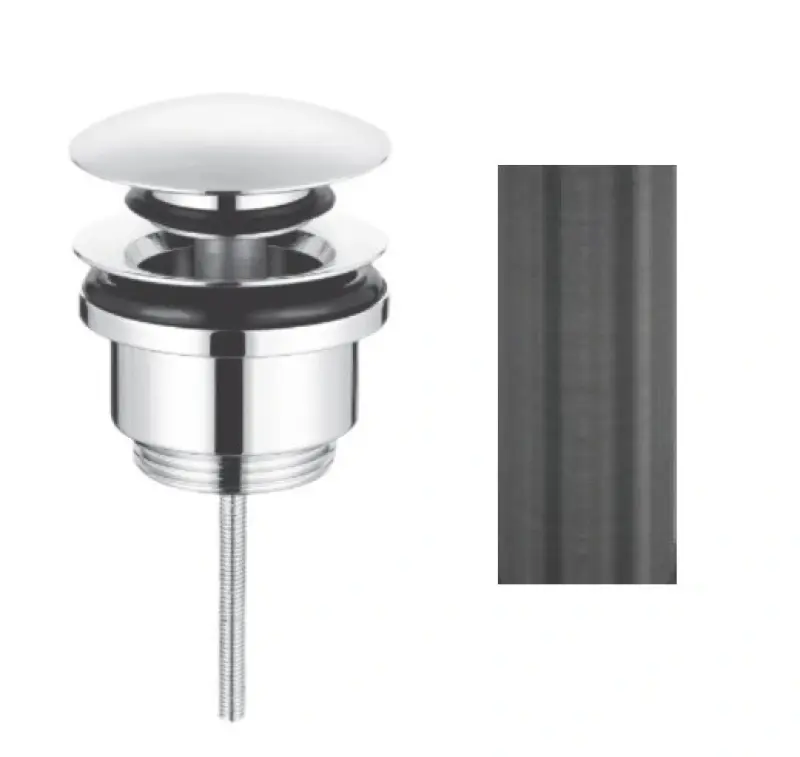 Waterevolution Flow odtokni čep 1.1/4 PVD Gun Metal VAL1GME