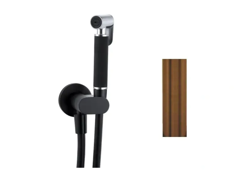 Waterevolution Flow Bidet handdouche set PVD brušena Baker T1626CPE