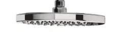 Waterevolution Flow hoofddouche 250mm mat črna T164325PR