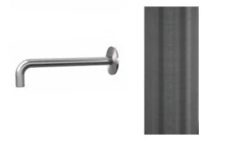Waterevolution Flow izliv za kad 19cm PVD Gun Metal T167119GME