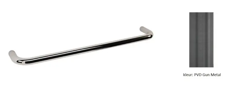 Waterevolution flow držalo za brisače 35 cm PVD Gun Metal A111GME