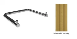 Waterevolution Flow Dubbele wc-rolhouder Geborsteld Messing A131LE