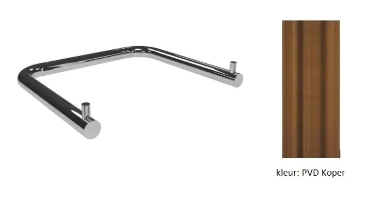 Waterevolution Flow Dvojni držalo za WC papir PVD brušeni baker A131CPE