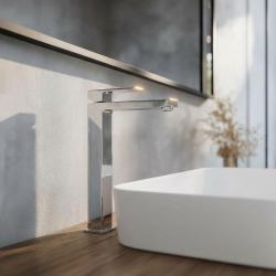 PB Kiki 1-luknjasta visoka umivalniška armatura za umivalnike krom