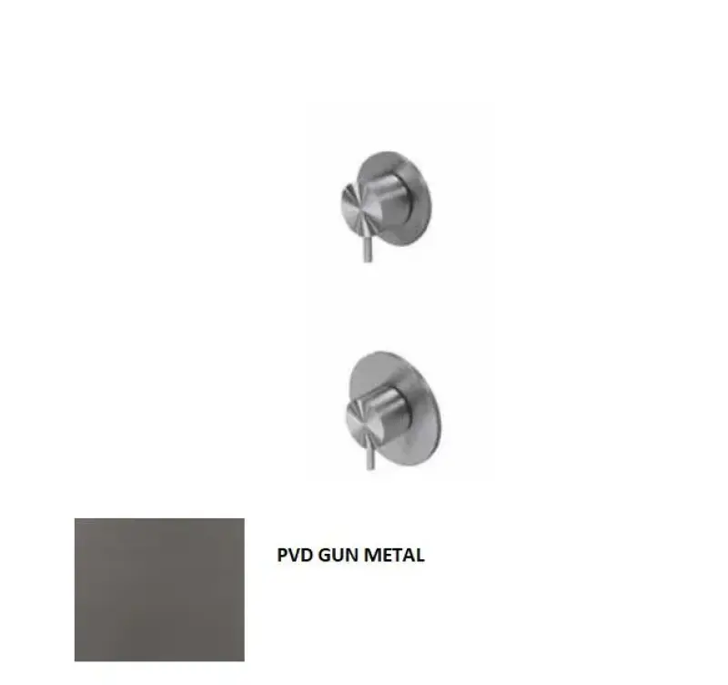 Waterevolution Flow vgradni termostat za tuš s 1 preklopnim ventilom, svetlo zlata barva 1208954644