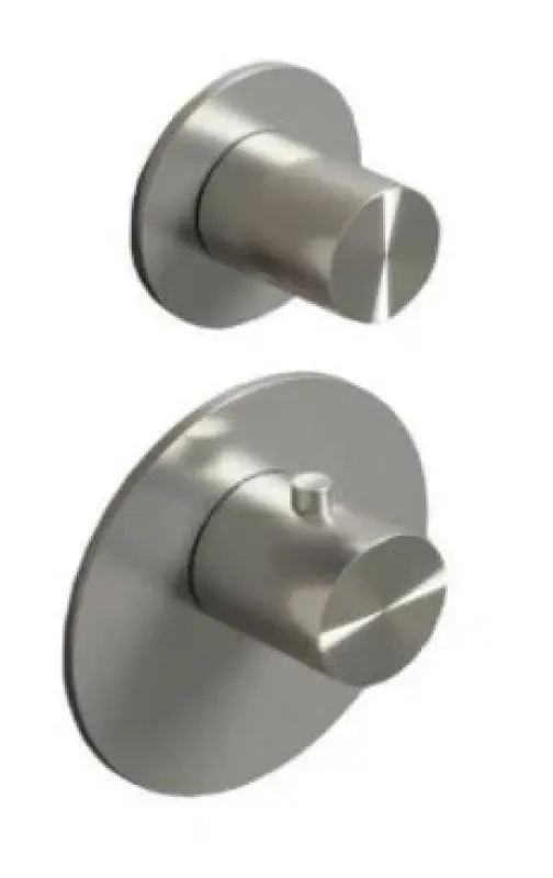 SB 316 AESTHETICS Inbouw thermostaatkraan met 1 uitgang / stopkraan volledig RVS 1208954889