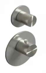 SB 316 AESTHETICS Ronde Inbouwthermostaatkraan met 2 uitgangen / stop-omstelkraan volledig iz nerjavečega jekla 1208954901