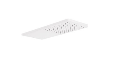 Glavna prha Tres Stena 21x55 cm Zaobljeni Robovi Mat Bela 29990307BM