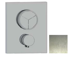 SB Push Square Vgrajena termostatska pipa s 3-smernim preklopnikom in regulatorjem prostornine, nerjaveče jeklo 1208955133