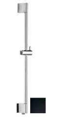 SB Rubinetterie Univerzalno drsno stojalo 90cm z vodnim dovodom mat črna 1208955229