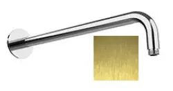 SB Round 316 stenska tuš roka okrogla 45 cm PVD zlato 1208955313