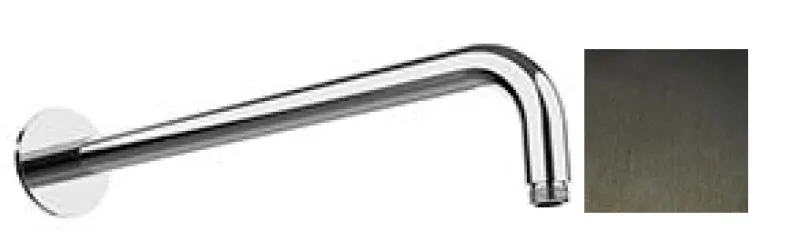 SB Runda 316 stenska tuš roka okrogla 35 cm PVD pištolska kovina 1208955317