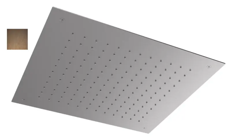 SB Square 316 Vgrajena deževna prha 50x50cm PVD baker 1208955321