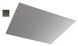 SB Square 316 Vgrajena deževna prha 50x50cm PVD gun metal 1208955323