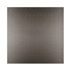 SB Square 316 Vgrajena deževna prha 50x50cm PVD gun metal 1208955323