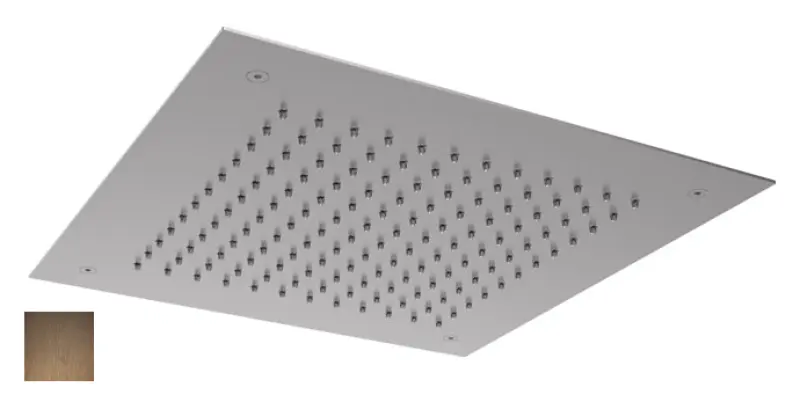 SB Square 316 Vgrajena deževna prha 38x38cm PVD baker 1208955327