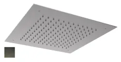 SB Square 316 Vgrajena deževna prha 38x38cm PVD gun metal 1208955329