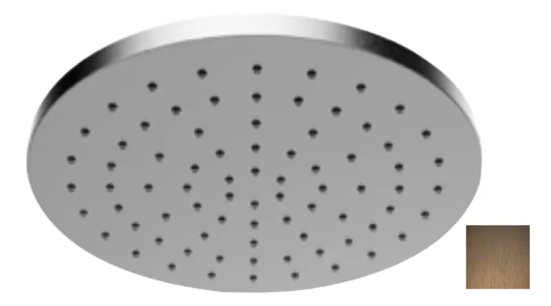 SB Round 316 Deževni tuš glava 30 cm PVD baker 1208955344