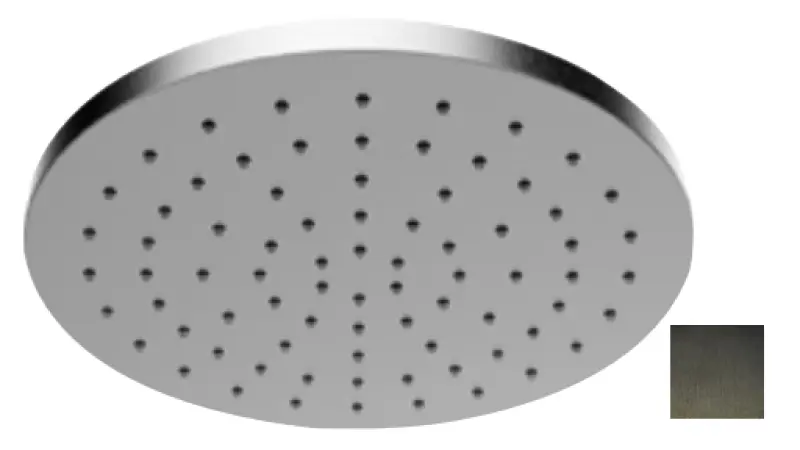 SB Round 316 Deurkop za prho 30cm PVD gun metal 1208955346