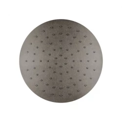 SB Round 316 Regendouche hoofddouche 25 cm PVD gun metal 1208955349