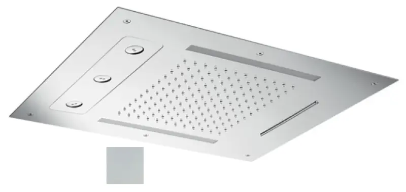 SB Spin Temptation Chromoterapija Deževna prha vgradna mat bela 1208955417