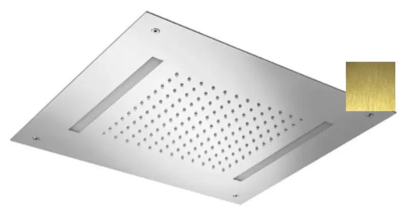 SB Easy Chromotherapy Regendouche inbouw PVD goud 1208955425