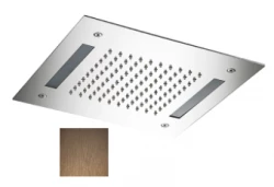 SB Easy Regen tuš vgradni 30x30cm PVD Baker z osvetlitvijo 1208955441