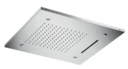 SB Chromoterapija ingebouwde regendouche met 3 stralen 50x50 cm volledig RVS 1208955444
