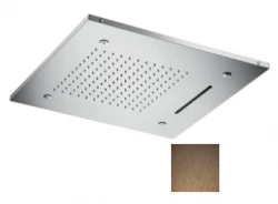 SB Chromotherapy inbouw Regendouche met 3 straalsoorten 50x50 cm PVD Baker 1208955447